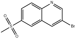 3-bromo-6-(methylsulfonyl)quinoline