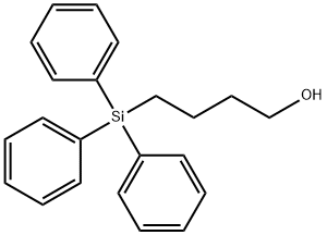 4-(TRIPHENYLSILYL)-1-BUTANOL Structure