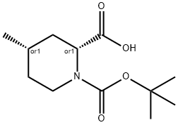 cis-1-(tert-Butoxycarbonyl)-4-methylpiperidine-2-carboxylic acid|cis-1-(tert-Butoxycarbonyl)-4-methylpiperidine-2-carboxylic acid