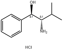 (1R,2S)-2-amino-3-methyl-1-phenylbutan-1-ol 结构式