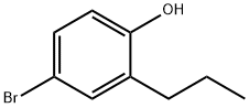 4-bromo-2-propylPhenol Struktur