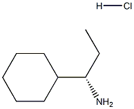 (S)-1-1-环己基丙-1-胺盐酸盐, 19146-54-4, 结构式