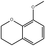 8-メトキシ-3,4-ジヒドロ-2H-1-ベンゾピラン 化学構造式