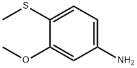 3-Methoxy-4-(Methylsulfanyl)Aniline Structure