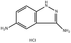 1H-Indazole-3,5-diamine hydrochloride Structure