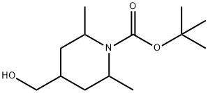 1-Boc-2,6-dimethyl-4-Piperidinemethanol,1934594-38-3,结构式