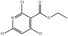 2,4,6-三氯烟酸乙酯 结构式