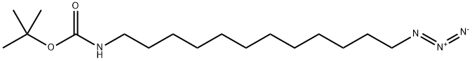 N-Boc-12-azidododecan-1-amine Struktur