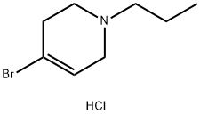 4-bromo-1-propyl-1,2,3,6-tetrahydropyridine hydrochloride Structure