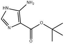 tert-Butyl 5-amino-1H-imidazole-4-carboxylate Structure