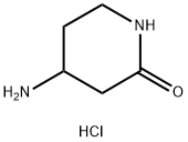4-Amino-piperidin-2-one dihydrochloride 结构式