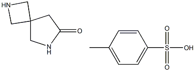 2,6-Diaza-spiro[3.4]octan-7-one Toluene-4-sulfonic acid salt Structure