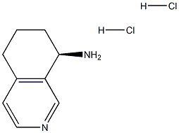 (R)-5,6,7,8-Tetrahydro-isoquinolin-8-ylamine dihydrochloride,1965305-44-5,结构式