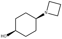 cis-4-Azetidin-1-yl-cyclohexanol 化学構造式