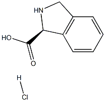 (S)-isoindoline-1-carboxylic acid hydrochloride Structure