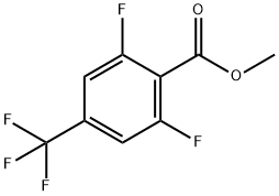 2,6-二氟-4-三氟甲基苯甲酸甲酯,1980049-41-9,结构式