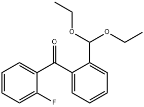 (2-(diethoxymethyl)phenyl)(2-fluorophenyl)methanone(WXG01989)|(2-(二乙氧基甲基)苯基)(2-氟苯基)甲酮