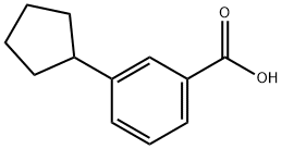 3-cyclopentyl-Benzoic acid Structure