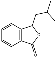 3-isobutylisobenzofuran-1(3H)-one Struktur