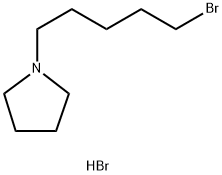 1-(5-Bromopentyl)pyrrolidine Hydrobromide Structure