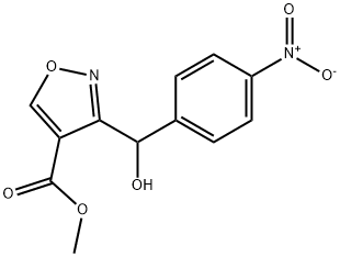 3-[羟基(4-硝基苯基)甲基]异噁唑-4-甲酸甲酯,2006277-45-6,结构式