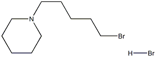 1-(5-Bromopentyl)piperidine Hydrobromide Structure