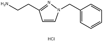 2-(1-Benzyl-3-pyrazolyl)ethylamine Dihydrochloride Structure