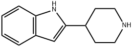 2-(4-piperidinyl)-1H-indole Struktur