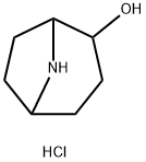 8-AZABICYCLO[3.2.1]OCTAN-2-OL HYDROCHLORIDE, 2007919-17-5, 结构式