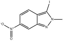 3-iodo-2-methyl-6-nitro-2H-indazole|3-碘-2-甲基-6-硝基-2H-吲唑