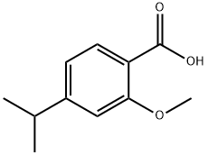 4-isopropyl-2-methoxybenzoic acid Structure