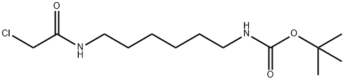 [6-[(氯乙酰基)氨基]己基]氨基甲酸叔丁酯, 201282-04-4, 结构式