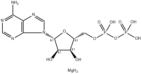 Mg-ADP 化学構造式