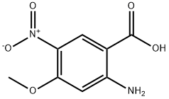 2-AMINO-4-METHOXY-5-NITRO-BENZOIC ACID, 204254-66-0, 结构式