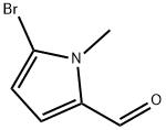 5-溴-1-甲基-1H-吡咯-2-甲醛 结构式