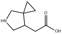 2-{5-AZASPIRO[2.4]HEPTAN-7-YL}ACETIC ACID, 2055841-30-8, 结构式