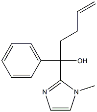 1-(1-methyl-1H-imidazol-2-yl)-1-phenylpent-4-en-1-ol, 2065187-25-7, 结构式