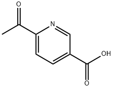 6-Acetylnicotinic acid Struktur