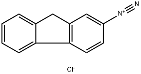 2-DIAZOFLUORENE CHLORIDE 化学構造式