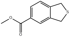 methyl 1,3-dihydrobenzo[c]thiophene-5-carboxylate,20896-25-7,结构式