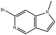 6-Bromo-1-methyl-1H-pyrrolo[3,2-c]pyridine Structure