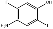 2-碘-4-氨基-5-氟苯酚,2091817-62-6,结构式