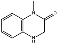 1-甲基-1,2,3,4-四氢喹喔啉-2-酮 结构式