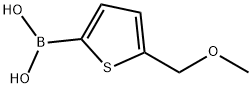 2-(Methoxymethyl)thiophene-5-boronic acid Struktur