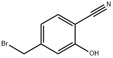 4-(BROMOMETHYL)-2-HYDROXYBENZONITRILE 结构式