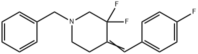 1-benzyl-3,3-difluoro-4-(4-fluorobenzylidene)piperidine|1-BENZYL-3,3-DIFLUORO-4-(4-FLUOROBENZYLIDENE)PIPERIDINE