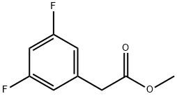 (3,5-Difluoro-phenyl)-acetic acid methyl ester, 210530-70-4, 结构式