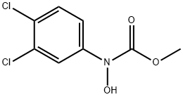 METHYL N-(3,4-DICHLOROPHENYL)-N-HYDROXYCARBAMATE Struktur