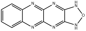 4,11-Dihydro-2-oxa-1,3,4,5,10,11-hexaaza-cyclopenta[b]anthracene 结构式