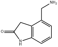 4-(aminomethyl)indolin-2-one 结构式